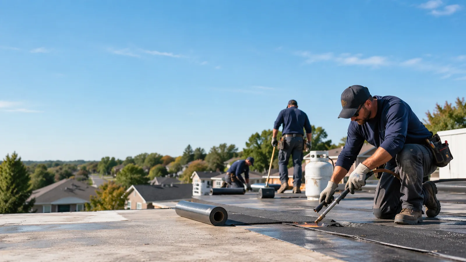 Flat Roof Leak Repair providers in Chesterhill, OH